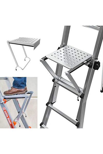 SMANIA Steplad™ Adjustable Step Ladder Platform