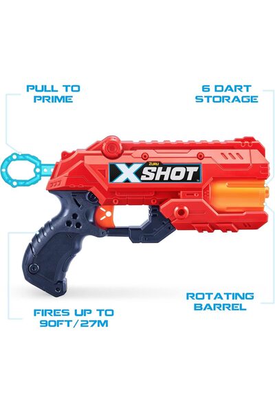 Generic XSHOT Excel Reflex 6 Foam Dart Blaster - 16 Darts