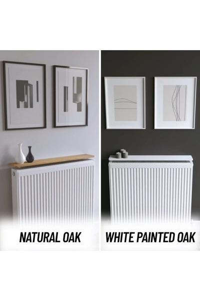 SMANIA Radifloat™ Floating Radiator Shelf, Oak 60 cm