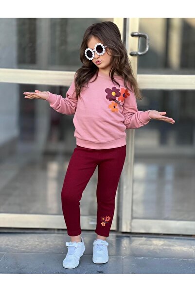 my SERKO kids Gorgeous Leggings Set with Floral Print