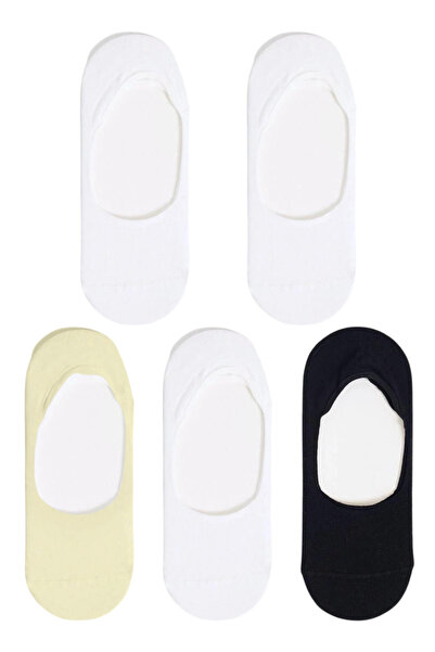 Katia&Bony Women's - Set of 5 Colorful Invisible Ballerina Socks