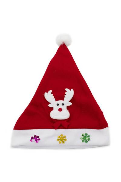 velve Set of 3 Christmas-themed hats and 1 sock