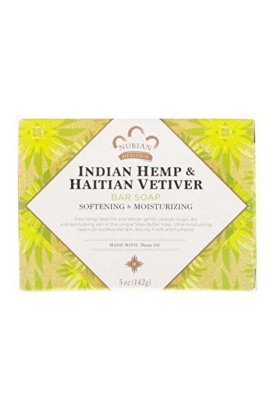NONAMEE Nubian Heritage Indian Hemp And Haitian Vetiver Bar Soap 142grams