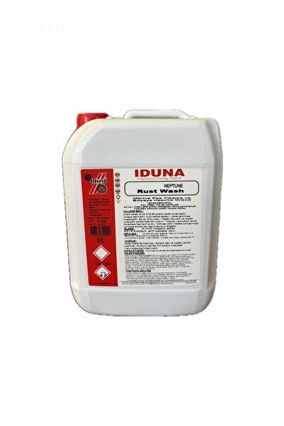 Iduna Neptune Rust Wash Marin Pas Yıkama Ve Boyaya Hazırlık Ürünü 5L