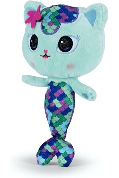 Gabby's Dollhouse MerCat Plush Stuffed Doll, 17.78 cm