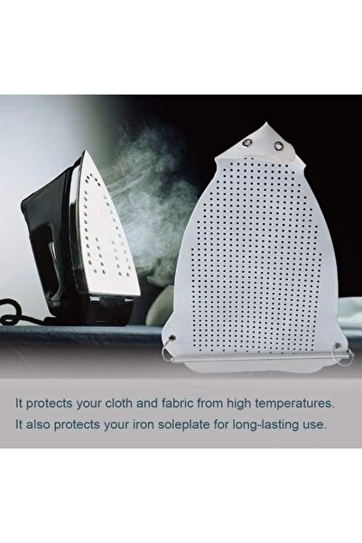 Generic Teflon protective iron cover, suitable for most steam irons, easy to install for all fabrics.