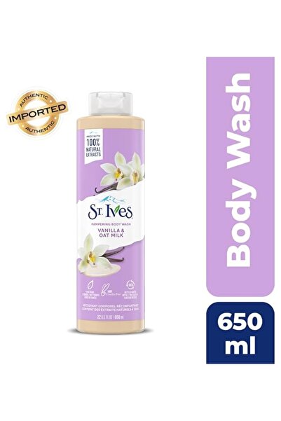 St. Ives Body Wash 650ML Vanilla & Oat Milk