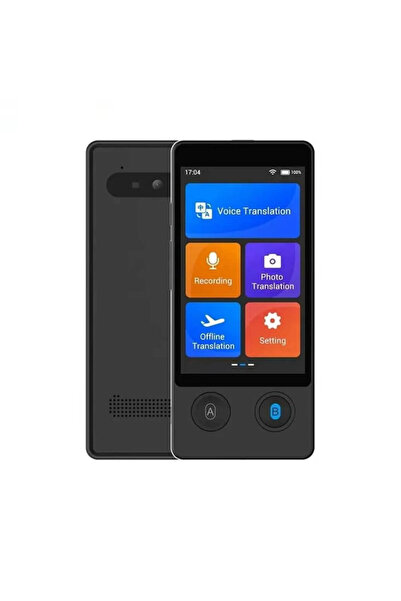 Generic W 12 AI Voice Translator | 130+ Languages | 98% Accuracy | 0.5 s Quick Response | Photo Translation