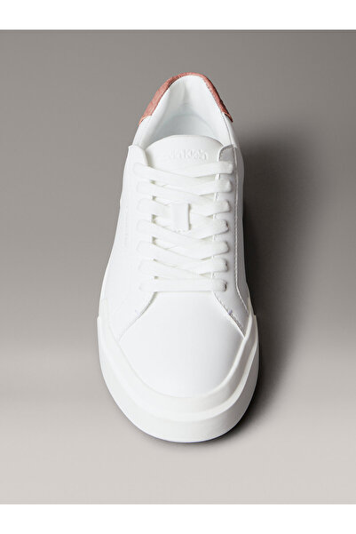 Calvin Klein Ck Avenue - Smooth Leather Logo Trainers