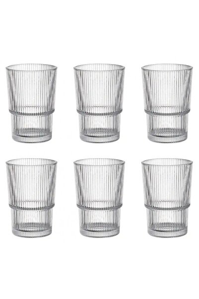 FLORINA Set of 6 Baltico long glasses, glass, 420 ml