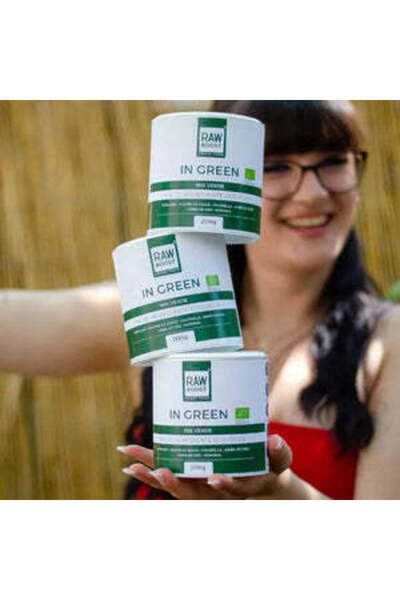 RawBoost In Green - Green Mix, detoxifying & anti-bloating, 200 g