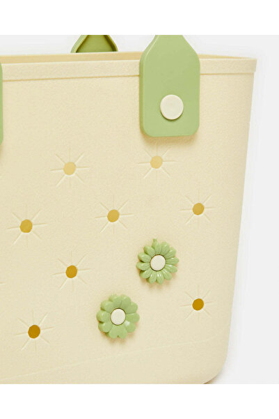 REDTAG Beige Silicon Beach Bag