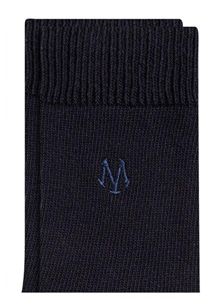 Mavi Logo Embroidered Socks Unisex Socks Dark Blue