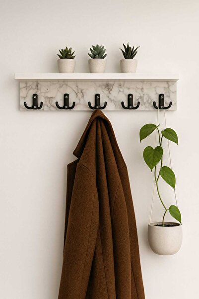 SHOOVVEL Pablo Portmanto Duvar Askılığı – | MDF 70 cm