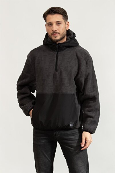 EA7 Erkek Kapüşonlu Sweatshirt