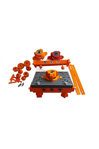 OEM Universal furniture jig for drilling and routing (Euro screws, dowels, knock-down fittings, hinges)