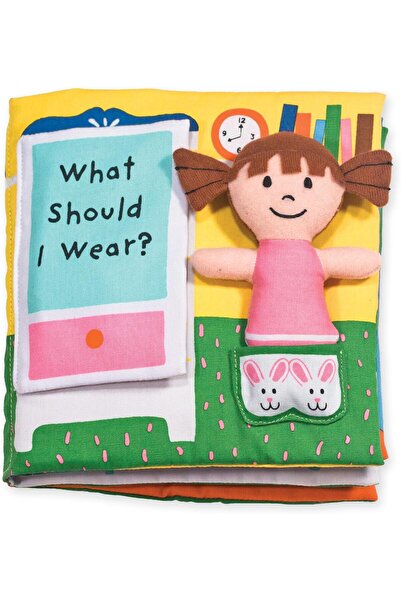 Melissa & Doug Soft Activity Book for Babies - What Should I Wear?