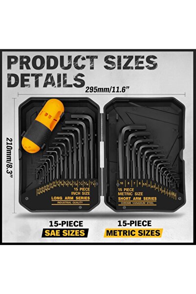 genernic ELEAD 31PCS allenkey hex set