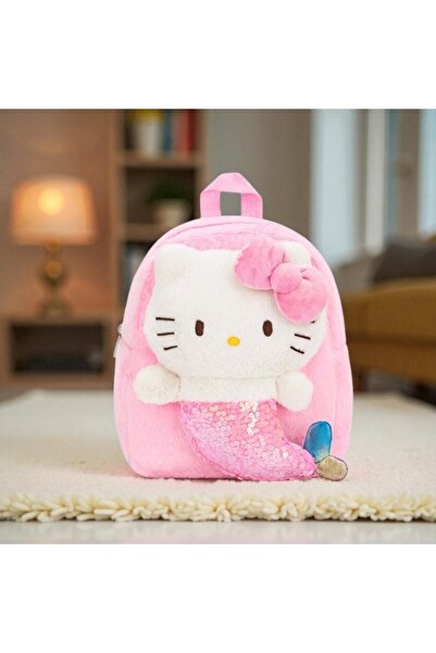 Kuzey Tacı Мила Hello Kitty Русалка Плюшевий Рюкзак Подарунок для дітей Висока якість Vip
