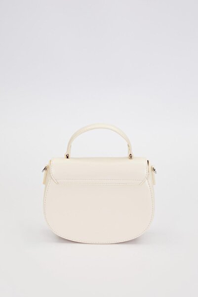 Levidor Beige Chain Strap Detailed Handbag