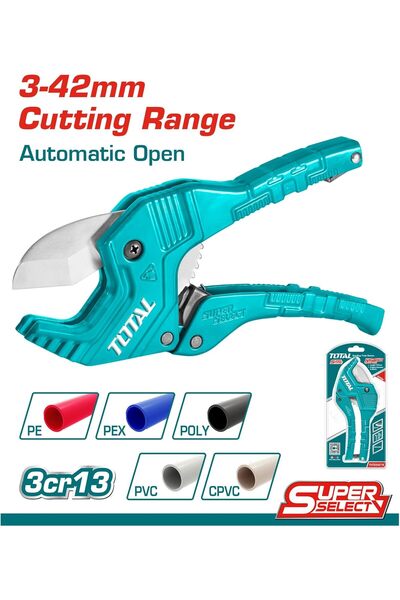 TOTAL PVC Pipe Cutter THT534216