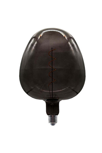 V-TAC Bec LED 4w E27 cu filament din sticlă neagră, vintage