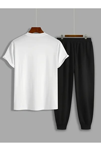 CLASİVA Modern Oversized Future Printed Sports Custom Design Tracksuit Set