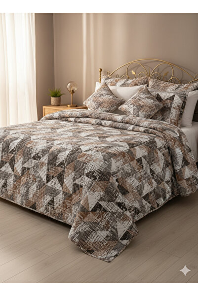 SURGUN ÇEYİZ ULTRASONİK KAPİTONELİ TEK KİŞİLİK YATAK ÖRTÜSÜ (2 ADET 55X75 YASTIK KILIFI DAHİL)