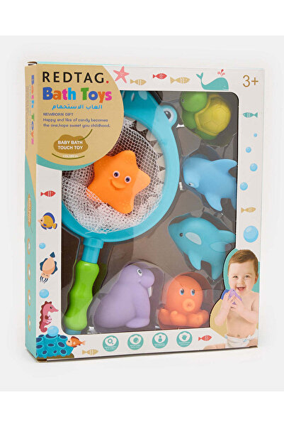 REDTAG Assorted Baby Bath Toy Set (7 Piece)