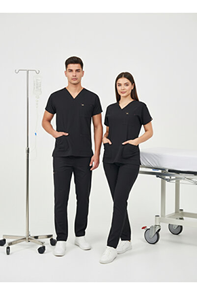 edy uniform EDY SİYAH CERRAHİ TAKIM FORMA