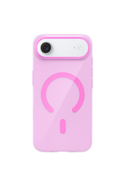 ceppark غطاء جوكو آبل آيفون 17 إير بي سي فارغ متوافق مع ماج سيف - وردي