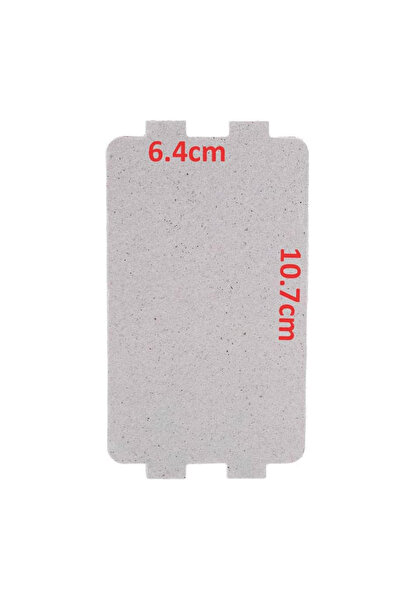 RUBIK Microwave Waveguide Cover MICA Sheet, Pre-cut 10.7x6.4cm - Pack of 1