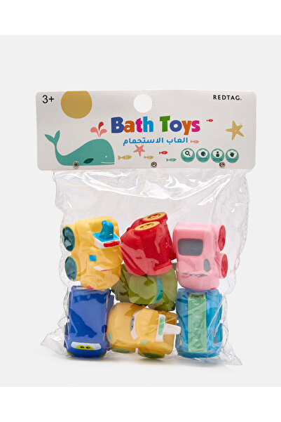 REDTAG Assorted Car Bath Toy Set (7 Piece)