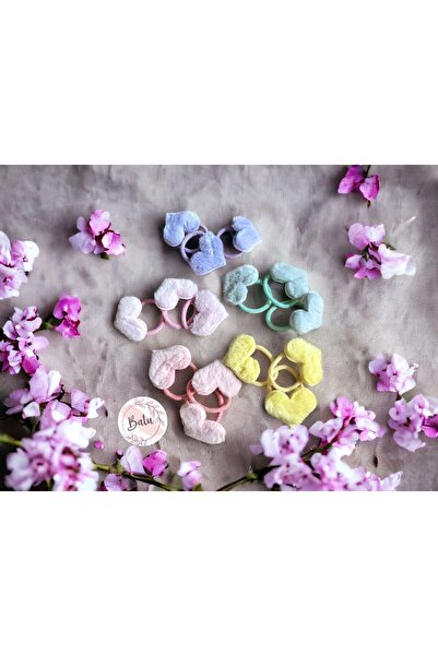 Batu Baby Girl and Child Heart-Shaped Elastic Buckle Set