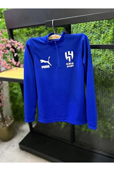 NO N4ME بلوفر الهلال الأزرق الجديد 2026