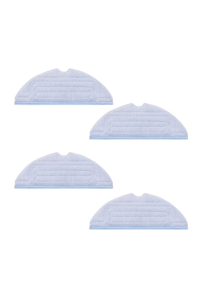 ROPALDE 4Pcs Mop Cloth Compatible with Roborock S7+, S7 Max V, S7 Maxv Plus, S7 Max V Ultra, S7 Pro Ultra Robot Vacuum Cleaner