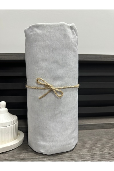 dafne moda Sheet Set Single Size Light Gray