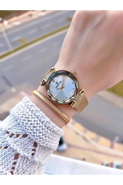 Daniel Klein Women's Wristwatch+Bracelet with Steel Strap 2 Years Warranty 3 Atm Water Resistant Bf.10981.2