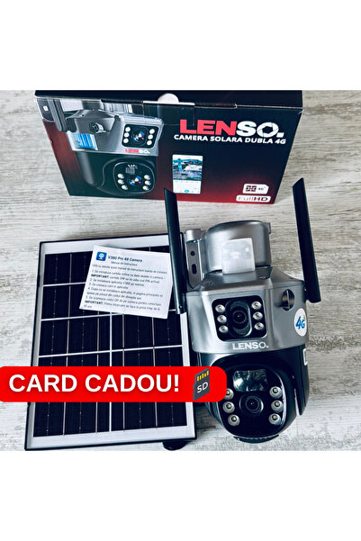 OEM LENSO 4G Dual Solar Surveillance Camera + GIFT CARD