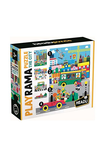 ileri grup لغز هيدو بلايراما المدينة (3-6 سنوات) (لغز ذو طابع المدينة)