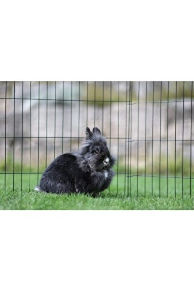 KERBL Țarc metalic pentru animale mici - 8 panouri (57 x 78 cm)