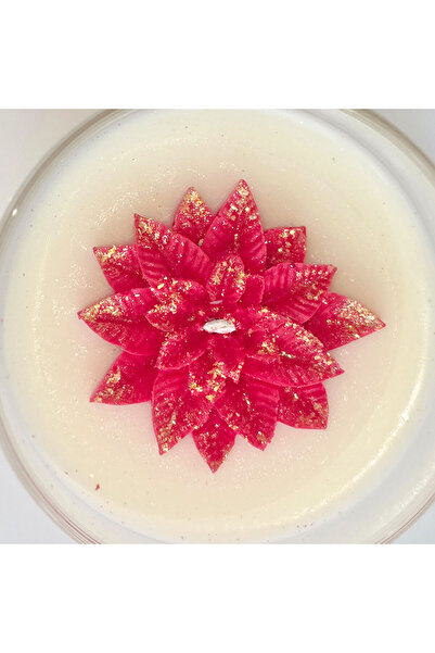 BALMER Decorative scented Christmas candle, with fir scent, decoration, special gift, Red Whisper