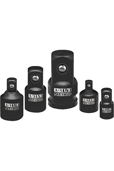 NEİKO 30249A Impact Socket Adapter and Reducer Set, Chrome Vanadium Steel | 5...