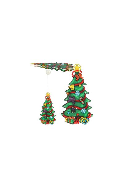 Three top online LED lights hanging Christmas decoration Christmas tree 45cm