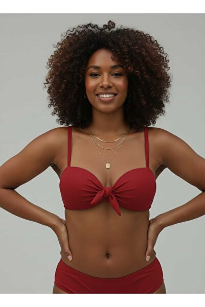 butik utopia Fiyonk Detay Yüksel Bel 2'li Bikini Takımı