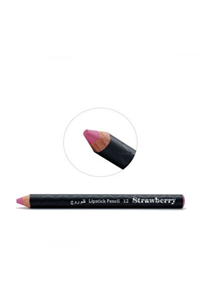 STRAWBERRY Stroberry Wooden Lipstick Pencil No. 12