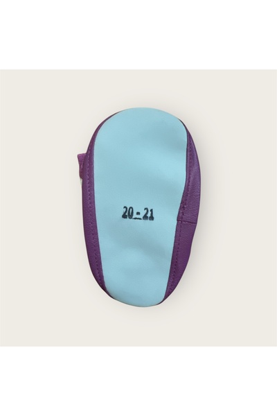 minissa baby kids Чорапи с подметки против хлъзгане, естествена кожа, топли зимни пантофи