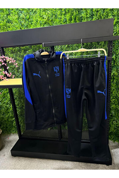 NO N4ME طقم الهلال الأسود الشتوي 2026 جاكيت مع بنطلون