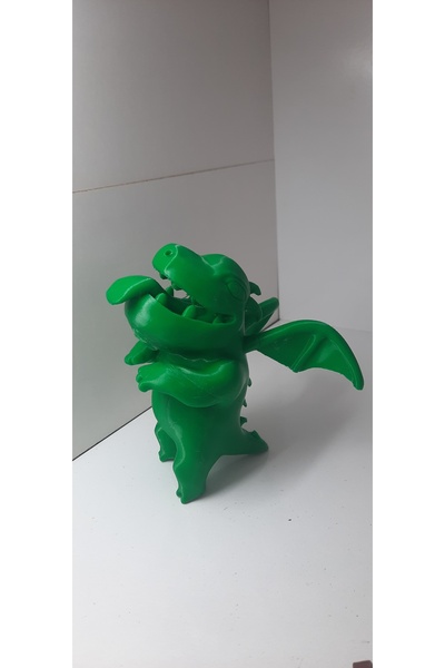 BYD3DTEKNO BABY GRAGON figürü, clash royale, yavru ejderha "15cm"0