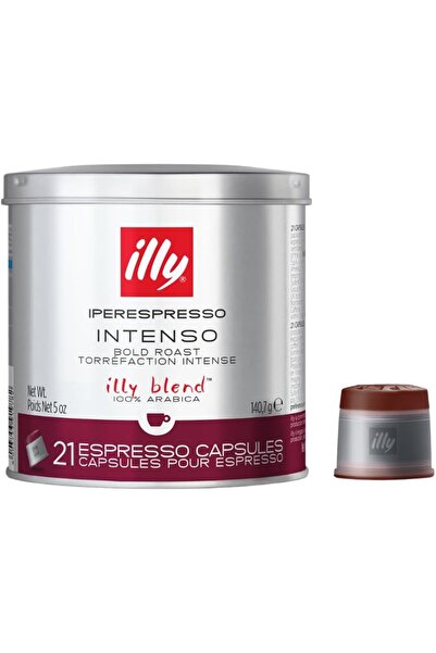 illy Coffee Machine Capsules - Dark Roast, 21 Cap